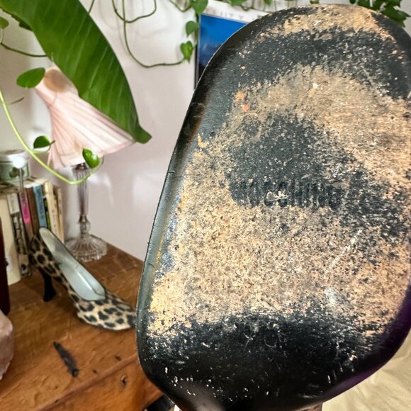 MOSCHINO Leopard print heels - sz 39 - Picture 6 of 6